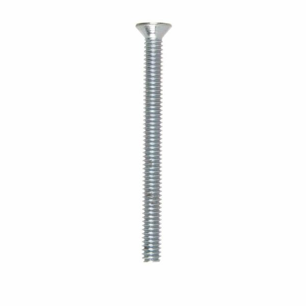 Homecare Products 101146 0.25-24 x 3 in. Phillips Flat Head Zinc Plated Steel Machine Screw HO2740784